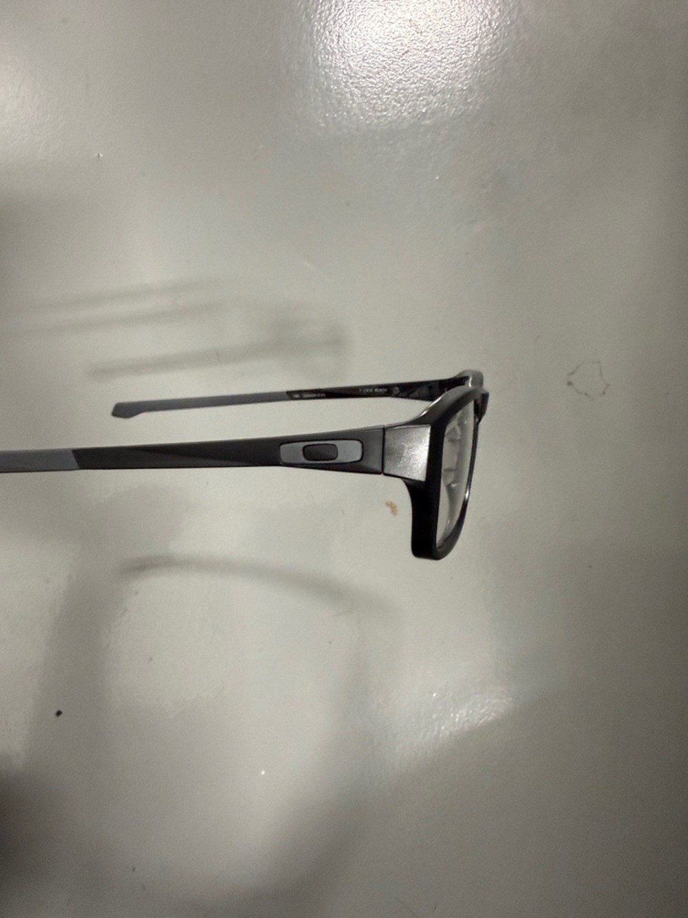 Oakley ox8039 Chamfer Black Rectangular Eyeglasses with Case - Picture 4 of 4